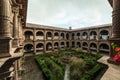 Convent of Our Lady of Mercy Iglesia de La Merced in Cusco, Peru Royalty Free Stock Photo