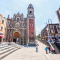 Iglesia de la Santisima Trinidad in Mexico City Royalty Free Stock Photo