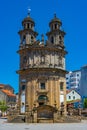 Iglesia de la Virgen Peregrina church at Pontevedra, Spain