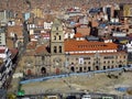 Iglesia de San Francisco, the church in La Paz, Bolivia