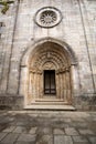 Iglesia de Santiago at Betanzos, Galicia Royalty Free Stock Photo