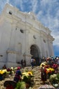 Iglesia de Santo TomÃÂ¡s is a Roman Catholic church in Chichicastenango, Guatemala