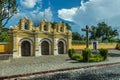 Iglesia El Calvario entrance, La Antigua, Guatemala