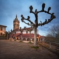 Iglesia Parroquial de Santa Maria Church in Barrika, Basque Country, Spain Royalty Free Stock Photo