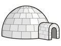 Igloo Royalty Free Stock Photo