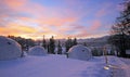 Igloo at Bukowina Tatrzanska .