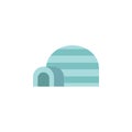 Igloo color icon. Elements of winter wonderland multi colored icons. Premium quality graphic design icon
