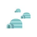 Igloo color icon. Elements of winter wonderland multi colored icons. Premium quality graphic design icon on white background