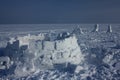 Igloo. Eskimos village.