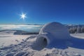 Igloo Royalty Free Stock Photo