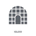 Igloo icon from collection.