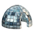 An igloo illustrated on a transparent background ideal for architectural presentations winterthemed projects or educational Royalty Free Stock Photo