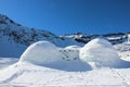 Igloos Royalty Free Stock Photo