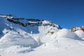 Igloos and Ice Church Royalty Free Stock Photo