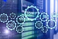 IGMP. Internet Group Management Protocol concept. Communications Technology