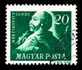 Ignac Martinovics 1755-1795 philosopher, Hungarian Freedom Fighters serie, circa 1947