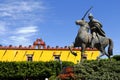 Ignacio allende statue in san miguel de allende guanajuato I Royalty Free Stock Photo