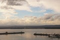 Port enterance and breakwaters of Igneada