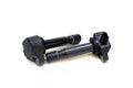 Ignition coil isolated Royalty Free Stock Photo