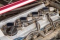 Ignition coil of the old car Royalty Free Stock Photo