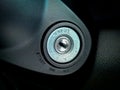 The ignition keyhole in a car Royalty Free Stock Photo