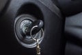 Ignition lock car with key