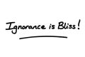 Ignorance is Bliss Royalty Free Stock Photo