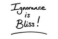 Ignorance is Bliss Royalty Free Stock Photo