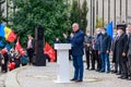 Igor Dodon is the former president of the country. Meeting of the Party of Socialists. October 17, 2021 Balti Moldova