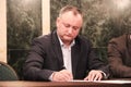 Igor Dodon President of the Moldova.