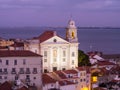 Igreja de Santo Estevao in Lisbon, Portugal Royalty Free Stock Photo