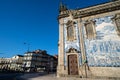 Igreja do Carmo, a famous church in Porto, Portugal known for its blue tiled facade and baroque architecture