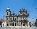 Igreja dos Carmelitas and Carmo church in Porto, Portugal.