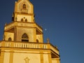 A Igreja e a Lua Royalty Free Stock Photo