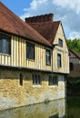 Igtham Mote. Surrounded by water. Kent. UK