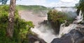 The Iguacu falls in Argentina Brazil