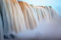 Iguacu falls on Argentina Side from southern Brazil side, South America Royalty Free Stock Photo