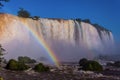 Nacional Park Iguacu Falls, Brazil Royalty Free Stock Photo