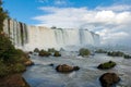 Nacional Park Iguacu Falls, Brazil Royalty Free Stock Photo
