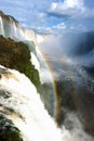 Nacional Park Iguacu Falls, Brazil Royalty Free Stock Photo