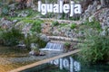 Genal river source in Igualeja, Spain Royalty Free Stock Photo