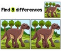 Iguanodon Dinosaur Find The Differences