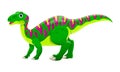 Iguanodon Dinosaurs Cute Cartoon Character for Kids