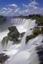 Iguassu Falls is the largest series of waterfalls on the planet