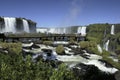 Iguassu Falls on the Brazil Argentina border Royalty Free Stock Photo