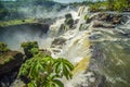 ARGENTINA-BRAZIL. The Iguassu-Falls a natural wonder in South America