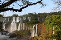 Iguassu waterfalls Royalty Free Stock Photo