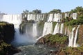 Iguassu waterfalls Royalty Free Stock Photo