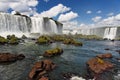 Iguassu Waterfalls Argentina Brazil Royalty Free Stock Photo