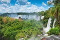 Iguassu waterfalls Argentina Brazil Royalty Free Stock Photo